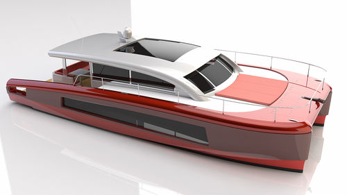 カタマランエクスプレスクルーザー - 50 - ERYD YACHTS - 船内機