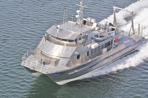 カタマラン海洋学調査船 - R/V Manta - All American Marine - アルミニウム