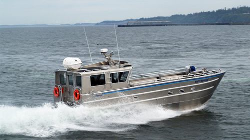 上陸用舟艇業務用ボート - 3714-CTC - Armstrong Marine - カタマラン / 船内機 / アルミニウム