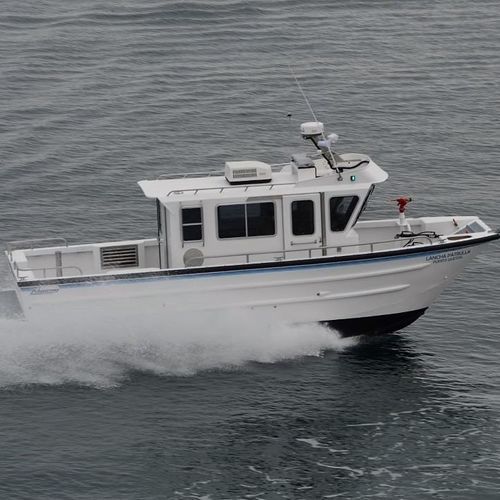 監視船業務用ボート - 3111-CTC - Armstrong Marine - 消防艇 / カタマラン / 船内機