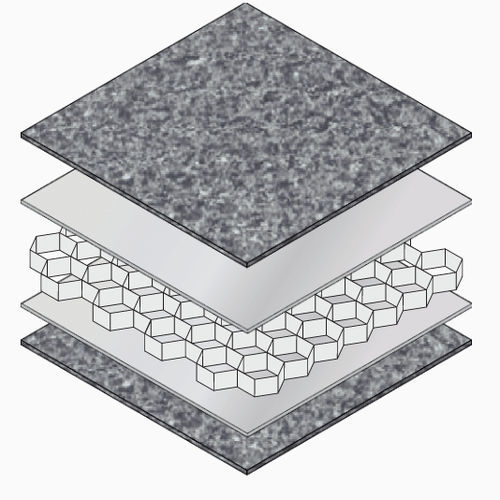 装飾サンドイッチパネル - VENTURELITE® 2050 - Ayres Composite Panels - アルミニウム製ハニカム / アルミニウム製