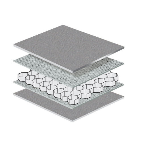 船舶の仕切り壁サンドイッチパネル - AYRLITE® 2031  - Ayres Composite Panels - アルミニウム製ハニカム / アルミニウム製 / ステンレススチール