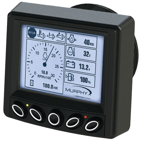 船用ディスプレイ - PowerView® 380 - FW Murphy - ボート用 / 多機能 / LCD
