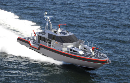 水先船業務用ボート - 75 DEFIANT - Metal Shark Aluminum Boats - インボードウォータージェット / アルミニウム