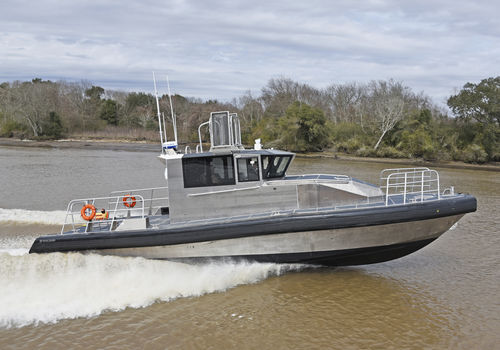 水先船業務用ボート - 45 DEFIANT - Metal Shark Aluminum Boats - インボードウォータージェット / ディーゼル / アルミニウム