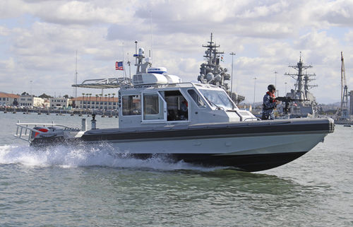 監視船業務用ボート - 32 DEFIANT - Metal Shark Aluminum Boats - 船外機 / アルミニウム