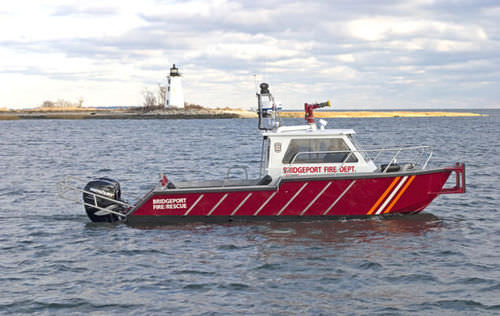 消防艇業務用ボート - Firebrand 28/30 - Metalcraft Marine Inc - 船外機 / アルミニウム