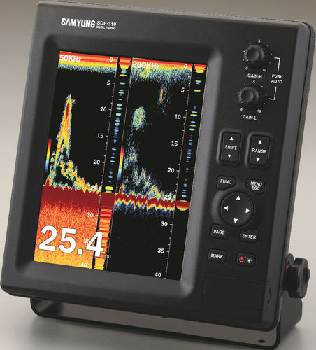 ボート用釣り用水深測量器 - SDF-310 - Navis USA LLC - カラー / デジタル