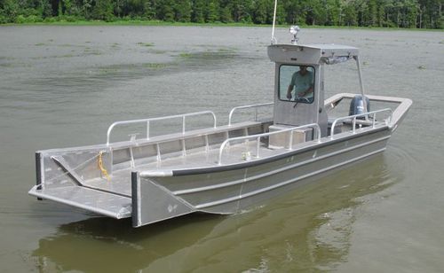 上陸用舟艇業務用ボート - 2284LC - Scully's Aluminum Boats - 船外機 / アルミニウム