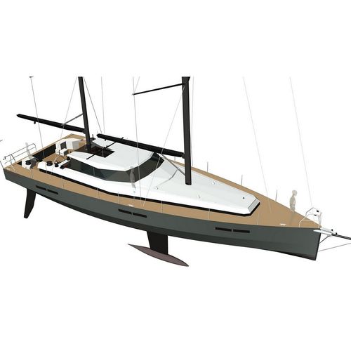 クルージングセーリングヨット - Soler-52  - Morozov Yachts - オープントランサム / アルミニウム / リフティングキール