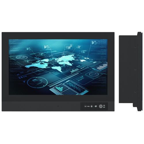 船用PCパネル - HD 16T30 MxA - Hatteland Display AS - ビルトイン式 / タッチスクリーン / IP66