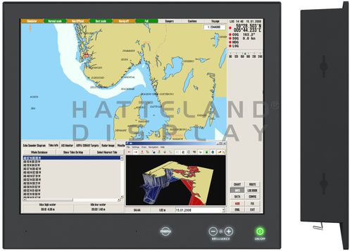 船用スクリーン - HD 19T21 STD - Hatteland Display AS - 多機能 / PC / ナビゲーション システム