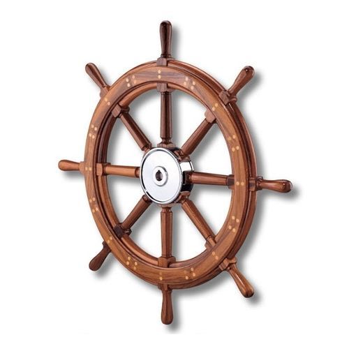 セールボート用ヘルムホイール - 601CH-XX series - Edson Marine - チーク材 / クラシック