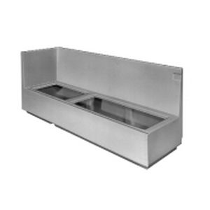 ポンツーンボート用ベンチソファ - 80-8532-02  - Kracor - 3人用 / 収納付き