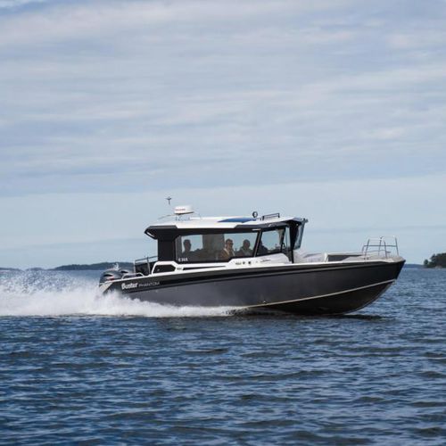 船外機キャビンクルーザ - PHANTOM C - FISKARS Inha Works., Buster Boats - ツインエンジン / ハードトップ / 操舵室あり