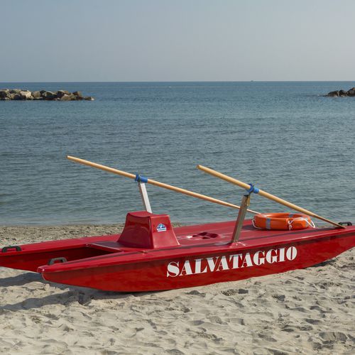 救助用手こぎカタマラン - Zeus  - CNA Centro Nautico Adriatico