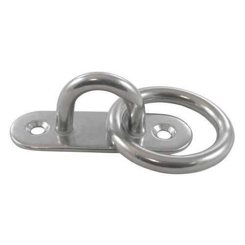 関節付きヨット用アイプレート - 814784 series - Marinetech Edelstahlhandel GmbH & Co.KG - 半円形 / セールボート用