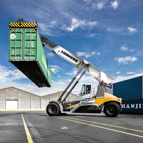 トップリフトリーチ スタッカー - LRS 545  - Liebherr-International Deutschland - コンテナ用