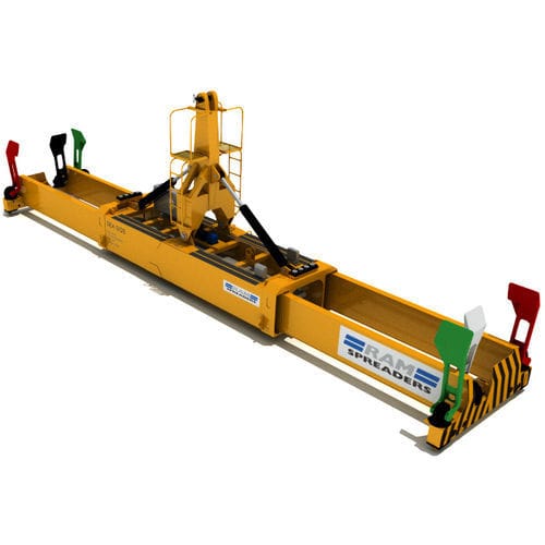 コンテナ用スプレッダー - 2700  - RAM Spreaders - 移動式港湾クレーン用 / 伸縮自在 / 電動油圧