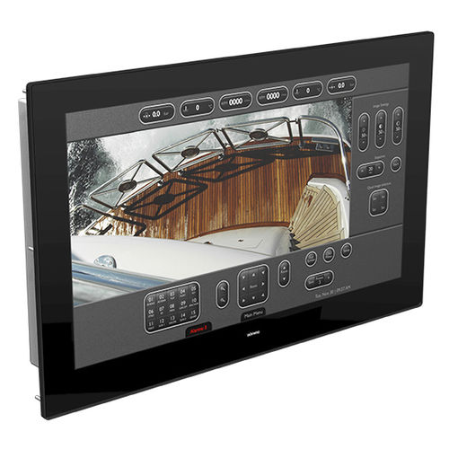 船用PCパネル - AHD 1224 G - Böning Automationstechnologie GmbH & Co. KG - ビルトイン式