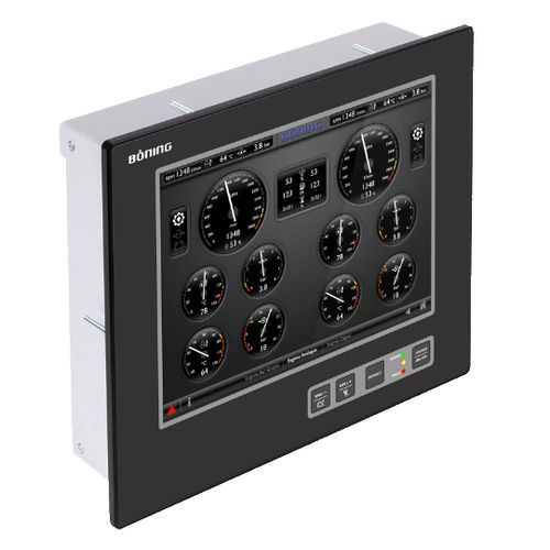 船用PCパネル - AHD 1310 F - Böning Automationstechnologie GmbH & Co. KG - ヨット用 / ビルトイン式 / タッチスクリーン