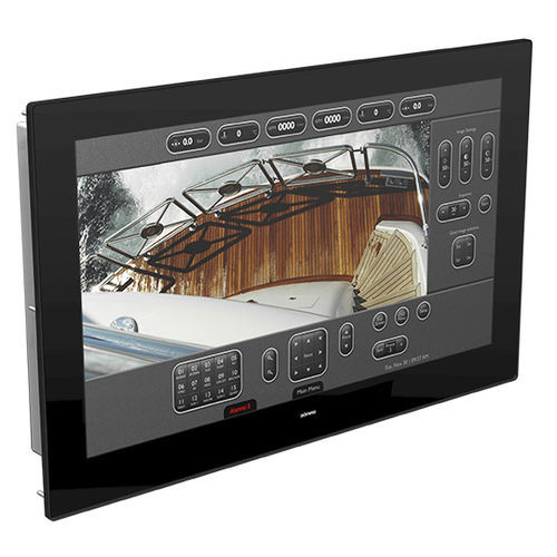 船舶スクリーン - AHD 1124 G - Böning Automationstechnologie GmbH & Co. KG - ヨット用 / 可視化 / 24インチ