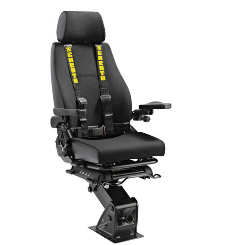 操縦士用シート - OPERATOR STAR/ IMO  - Cleemann Chair-Systems - 業務用ボート用 / 船用 / 肘掛け付