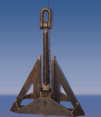 HHPアンカー - HYD-14 - Damen Anchor & Chain Factory (AKF) - 船用