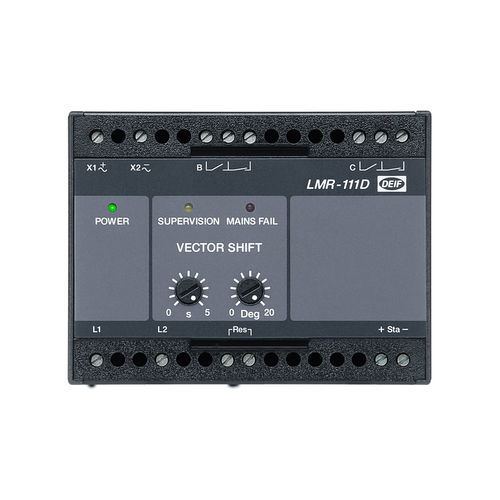 ボート用リレー - LMR-111D - DEIF - 船用 / 発電機セットの保護用電圧