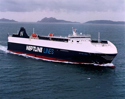 Ro Ro船貨物船 Neptune Aegli Hijos De J Barreras 自動車運搬船