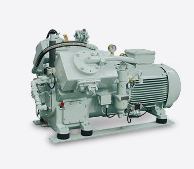 船用圧縮機 - Typhoon - Sauer Compressors - 2段 / 据え置き型