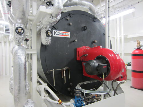 オイル用加熱器 - KOH - Konutherm BV - 横型 / 重油 / 排気ガス