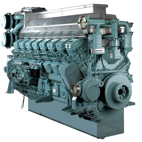 船内機 - S16R-MPTA - Mitsubishi Equipment Europe - 補助 / ディーゼル / 電動式