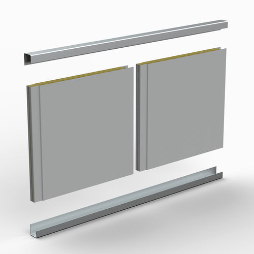 船舶の仕切り壁サンドイッチパネル - K-600 - NORAC - フォーム / アルミニウム製 / ステンレススチール