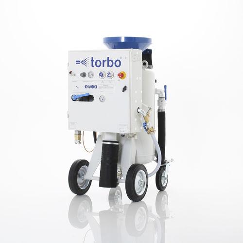 造船所用サンドブラストマシン - torbo L - torbo - 移動式