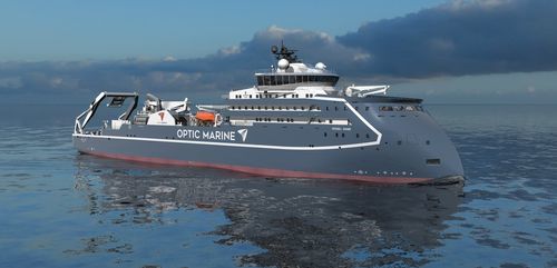 海底電線敷設専用船 - OMS TBN I - ULSTEIN - ハイブリッド型