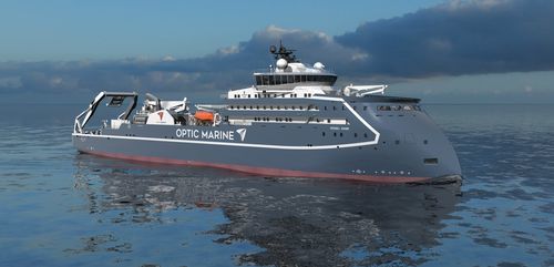 海底電線敷設専用船 - OMS TBN II - ULSTEIN - 水路調査 / ハイブリッド型