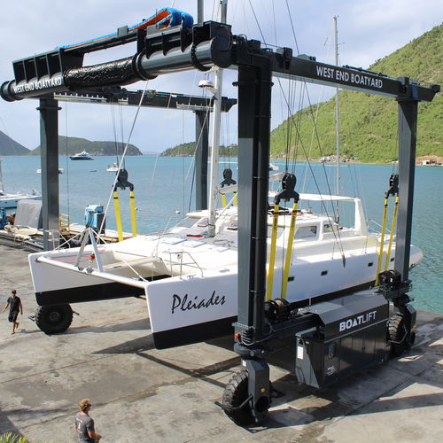 遠隔操作移動リフト - BL40TLA-90°RC - BOAT LIFT - 4駆動輪 / 全ステアリングホイール / 高リフト容量