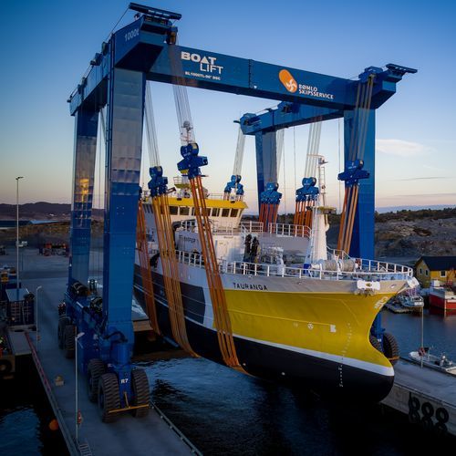 遠隔操作移動リフト - BL1000TL-90°DSC - BOAT LIFT - 全ステアリングホイール / 高リフト容量 / 持ち上げ用