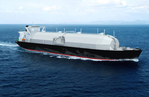 液化天然ガス輸送船貨物船 - SAYAENDO - MITSUBISHI HEAVY INDUSTRIES - Ship & Ocean