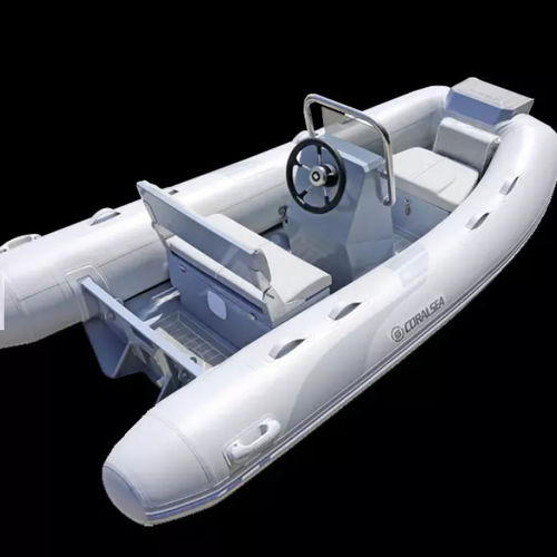船外機インフレータブルボート - Dolphin - Weihai Hifei Marine Co., Ltd - リジッド / オープン / アルミニウム