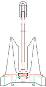 HHPアンカー - MAK-AC - MEP Systems - AC-14 / 船用