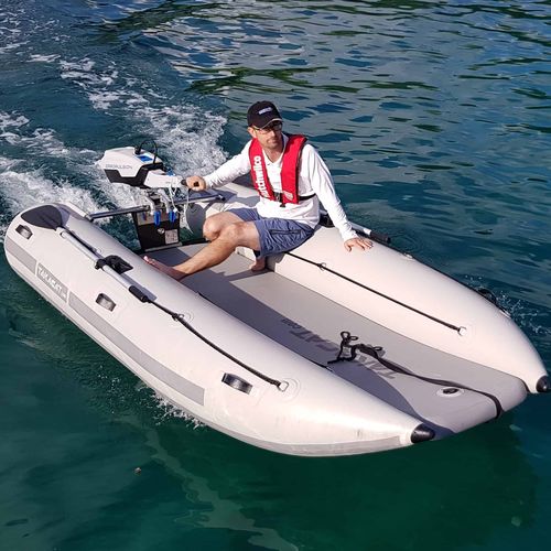 Inflatable catamaran discount