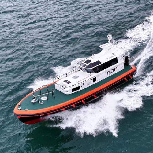 水先船業務用ボート - 16m - HolyHead Marine Services - 船内機 / GRP