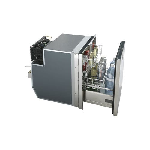 ボート用冷蔵庫/冷凍庫 - 65 frost-free - Indel Marine - ビルトイン式 / 引き出し / ステンレススチール製