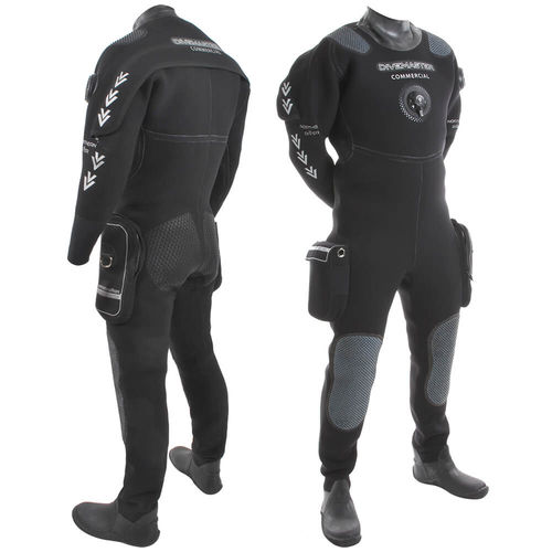 民間企業のダイビング用ドライスーツ - Divemaster - Northern Diver (International) - 長袖 / 一体型 / フード付き