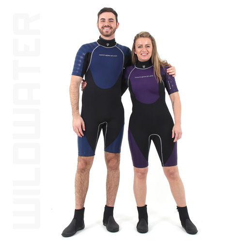 ダイビングウェットスーツ - Wildwater - Northern Diver (International) - 一体型 / ショート / 半袖