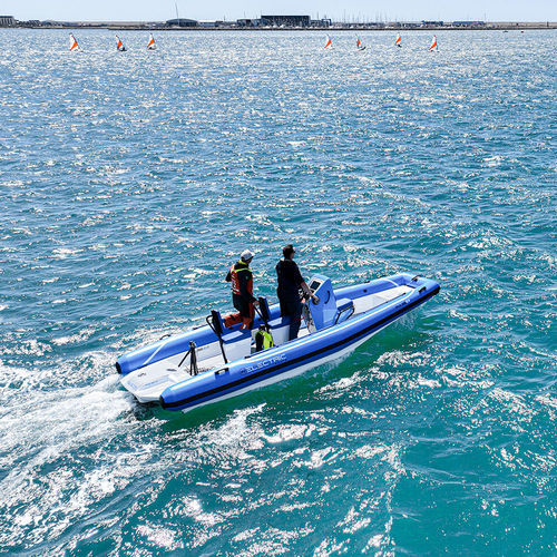 船内機インフレータブルボート - PULSE 63 - RS Sailing France - 電動式 / RIB / センターコンソール