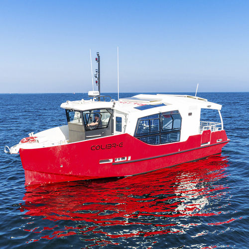 客船業務用ボート - H60 : 12m COLIBR-E - ODC MARINE - 船内機 / ディーゼルと電気のハイブリッド / アルミニウム