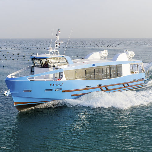 客船業務用ボート - H71 : 18m MATAROA - ODC MARINE - 船内機 / ディーゼルと電気のハイブリッド / アルミニウム